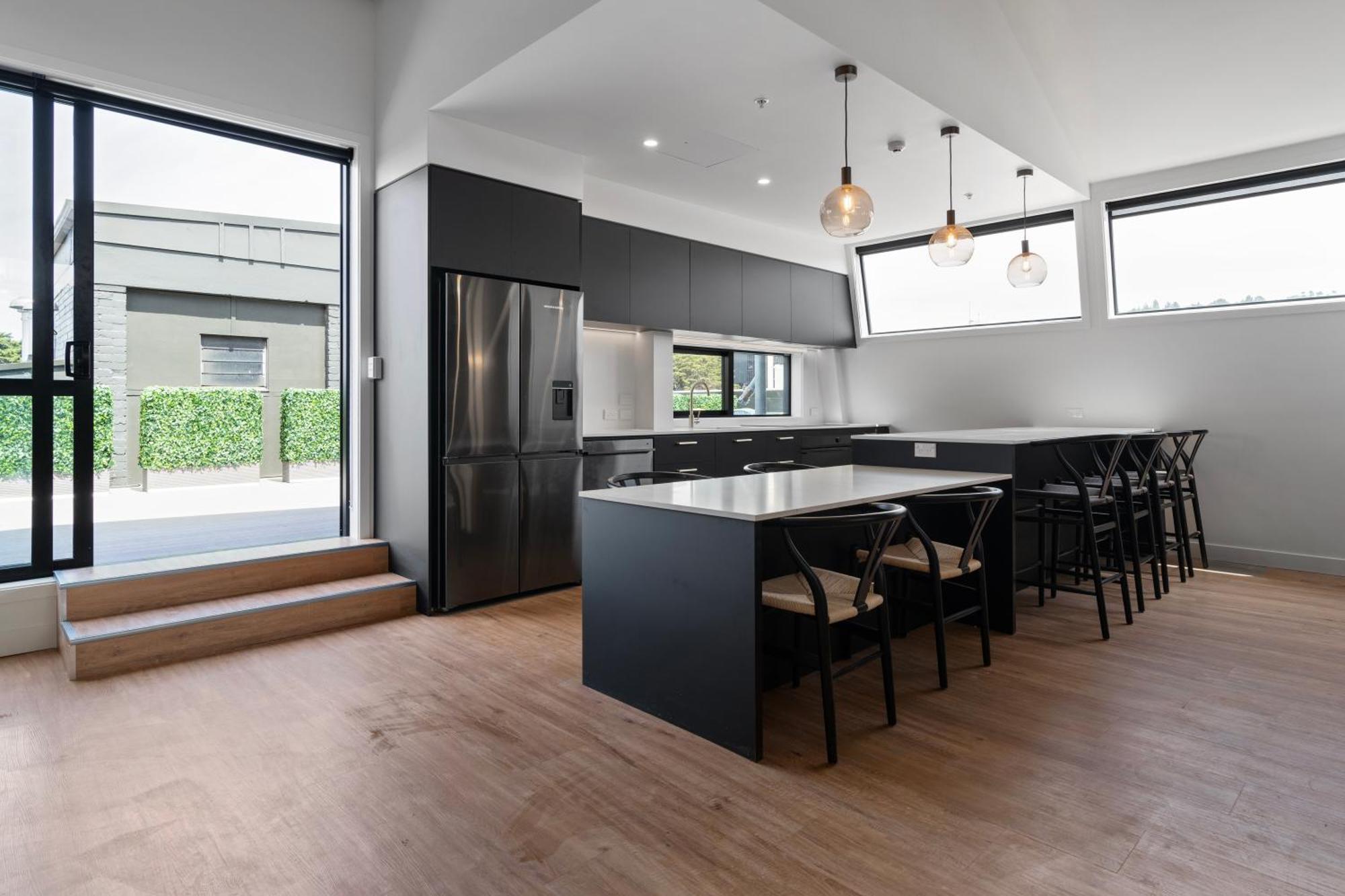 Hotel The Chamberson Dunedin Exteriér fotografie The kitchen at the 2018-built house